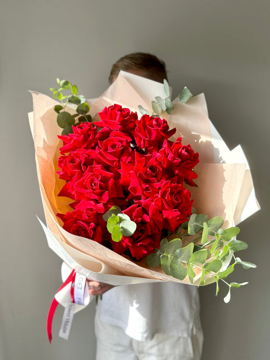 French Red Roses