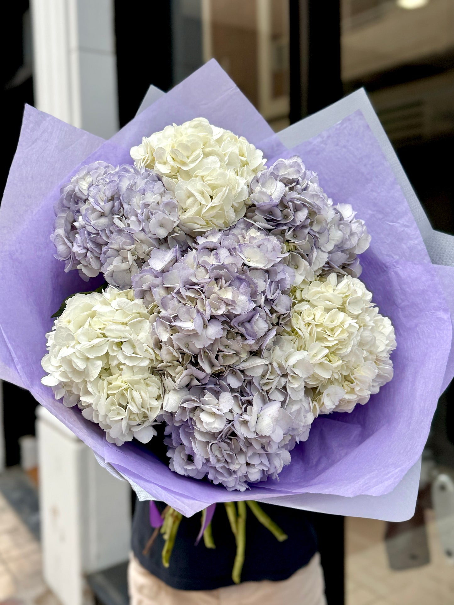 Purple & White Clouds