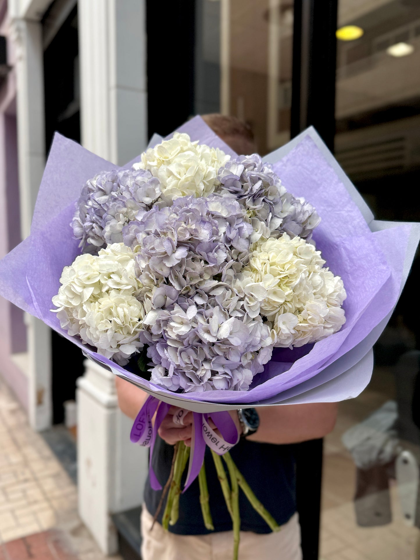 Purple & White Clouds