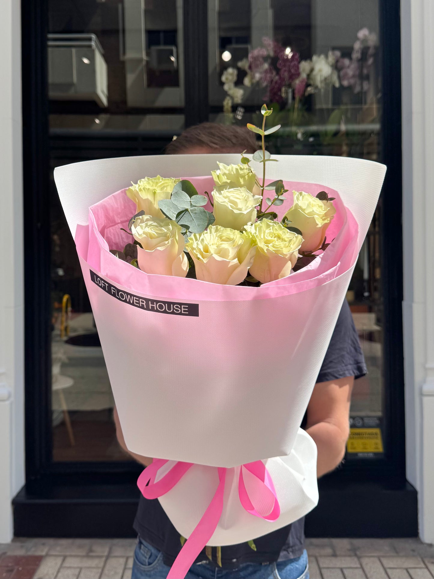 White Roses Bouquet