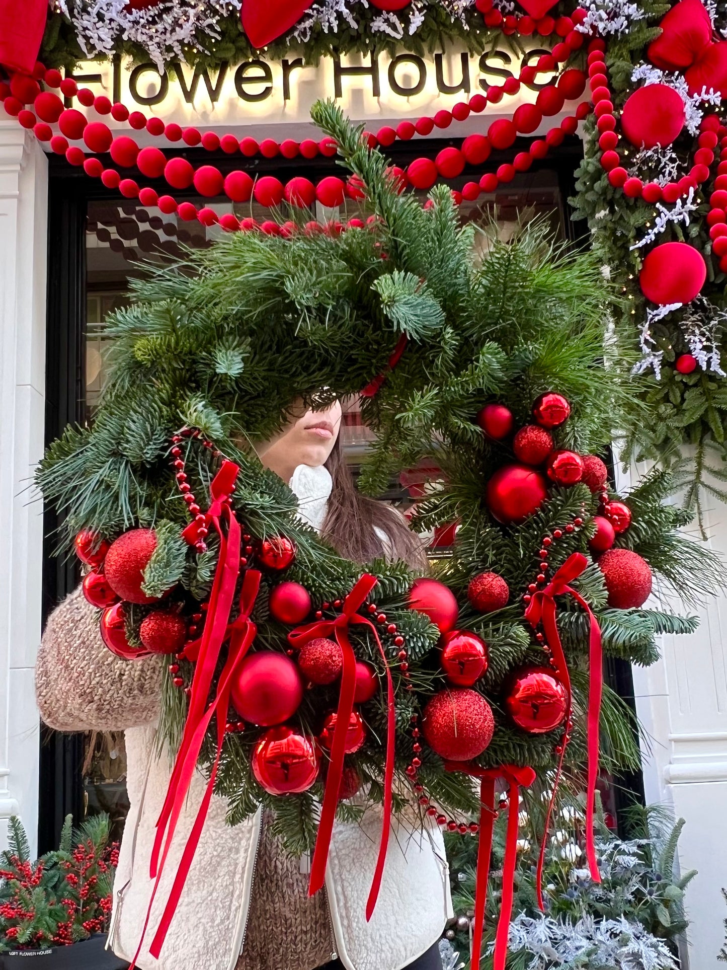 Scarlet Story Wreath