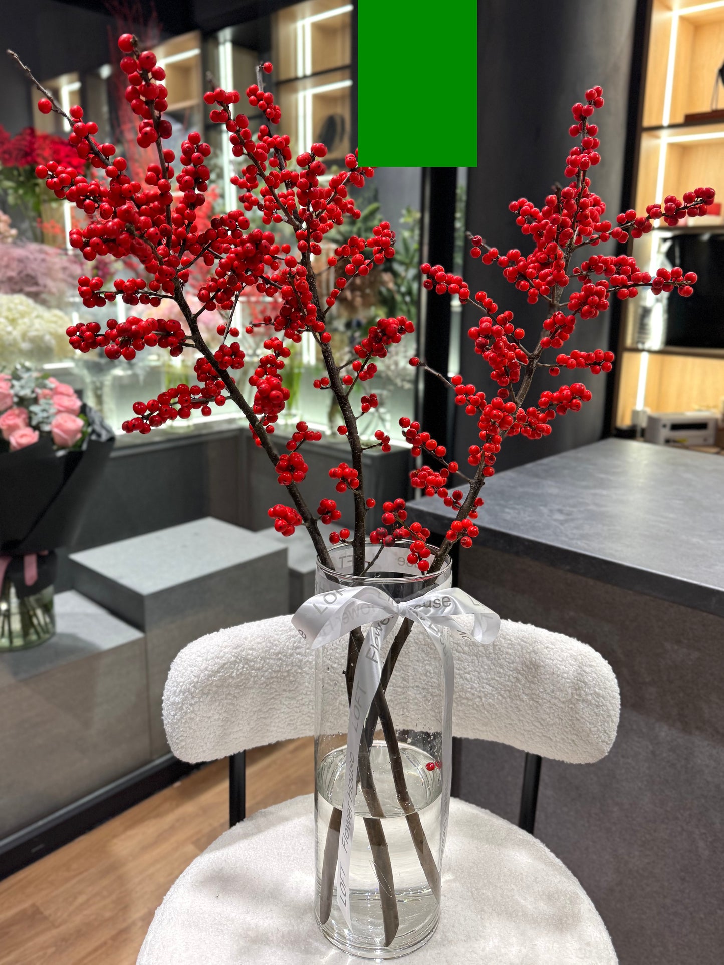 ILEX Premium Red 70cm - 3 Stems