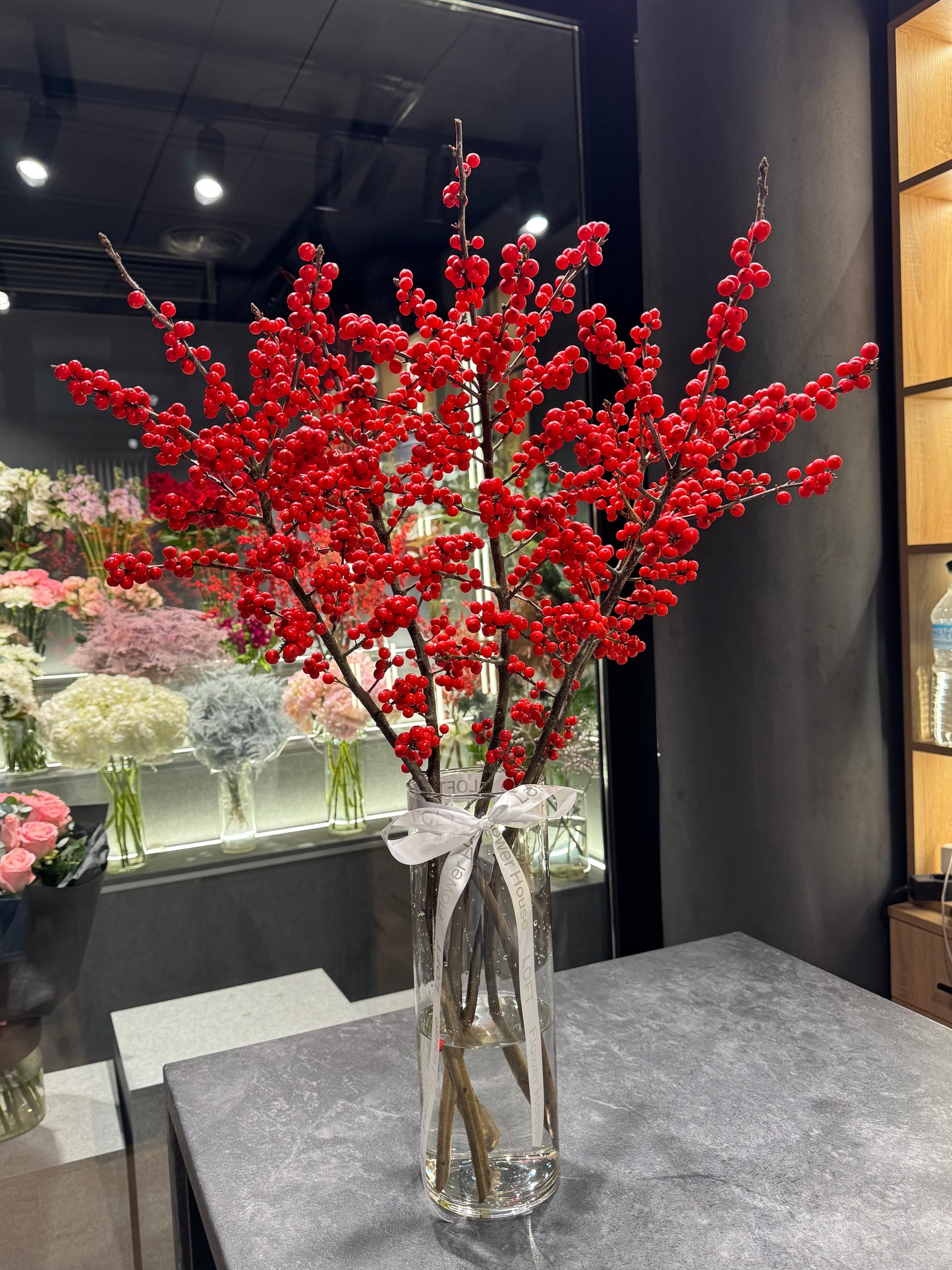 ILEX Premium Red 70cm - 5 Stems