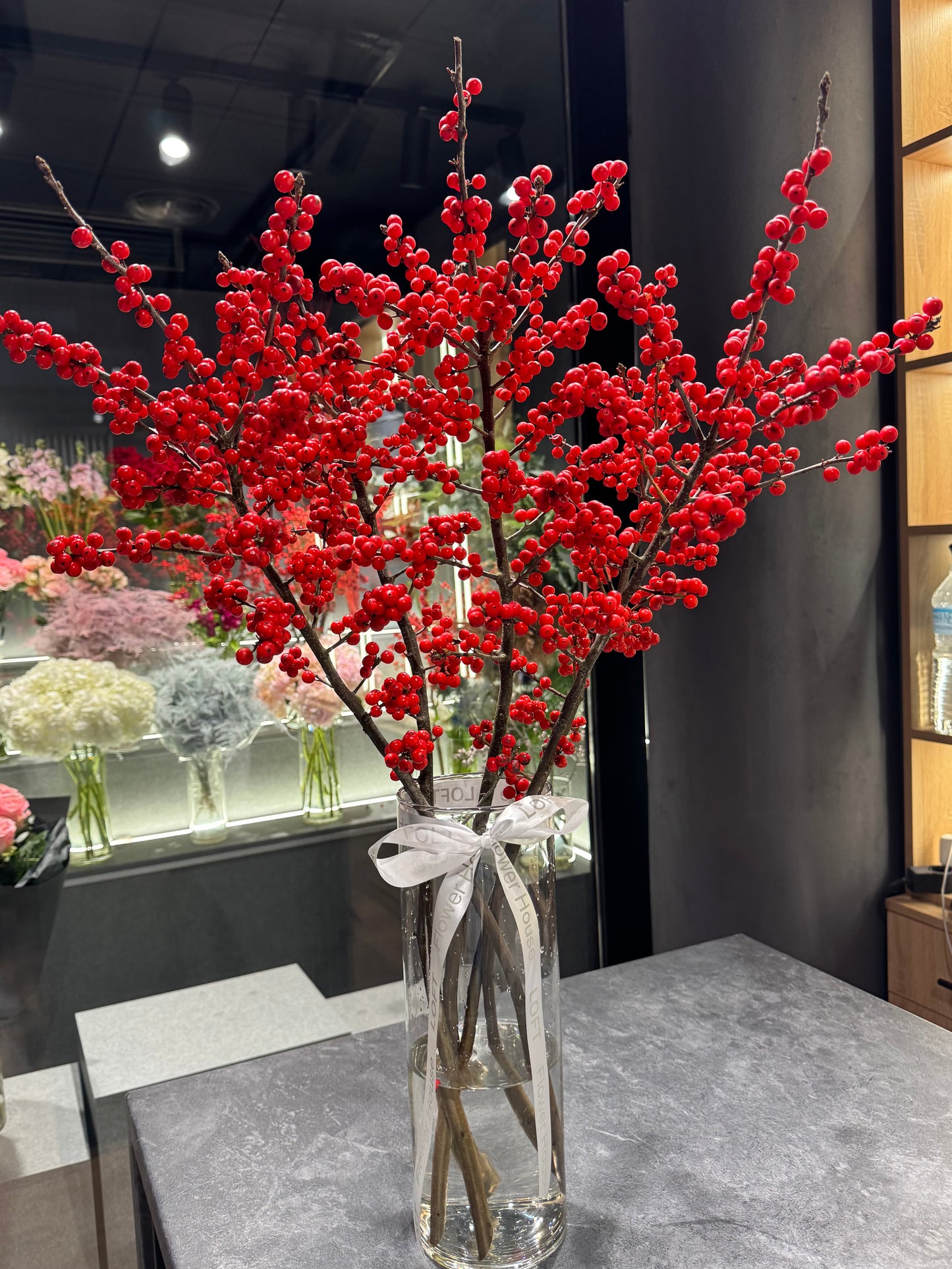 ILEX Premium Red 70cm - 5 Stems