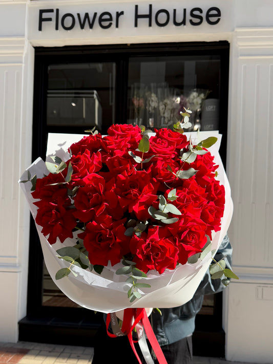 French Red Roses