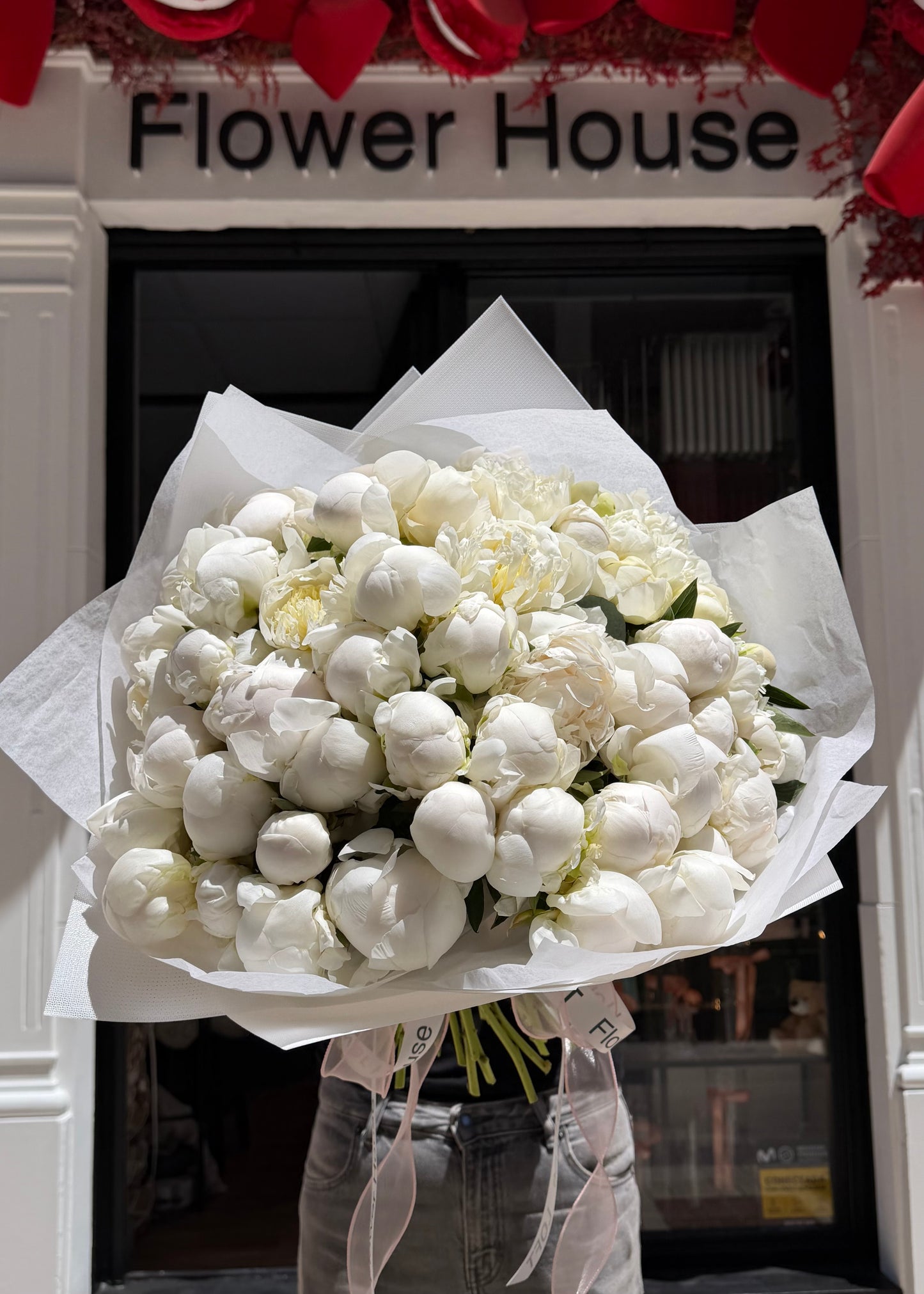 White Peonies