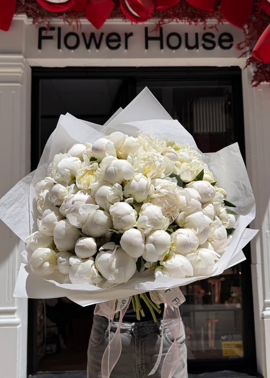 White Peonies