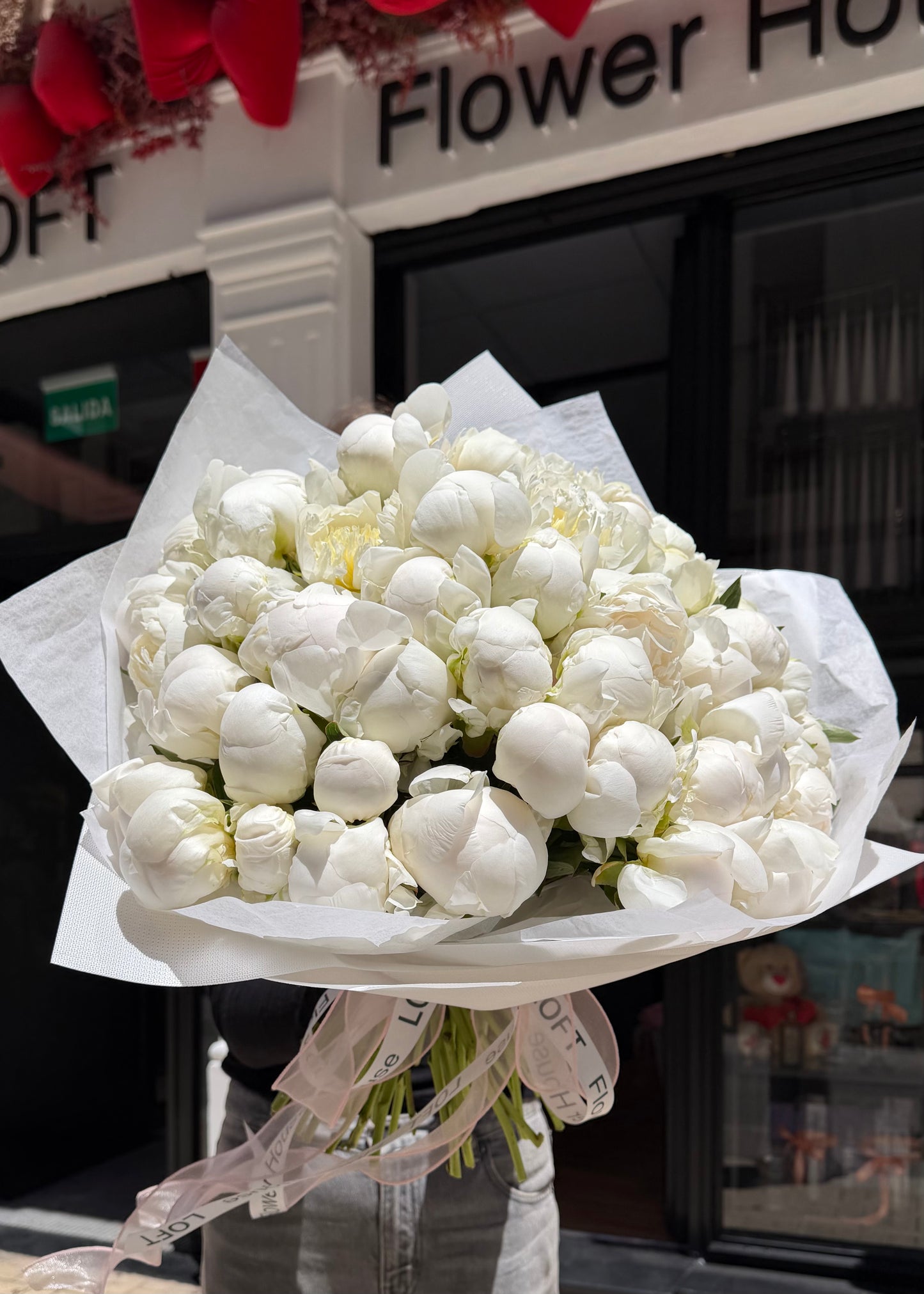 White Peonies