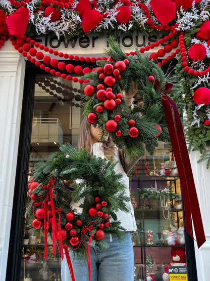 Scarlet Story Wreath